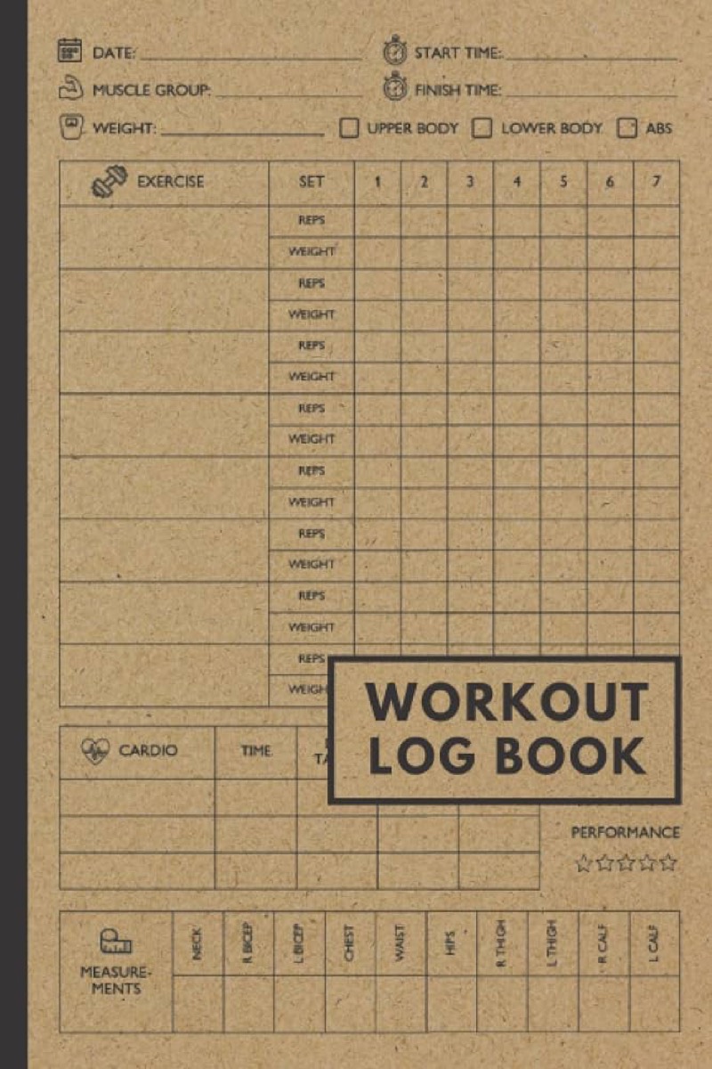 Un cuaderno de entrenamiento en una línea